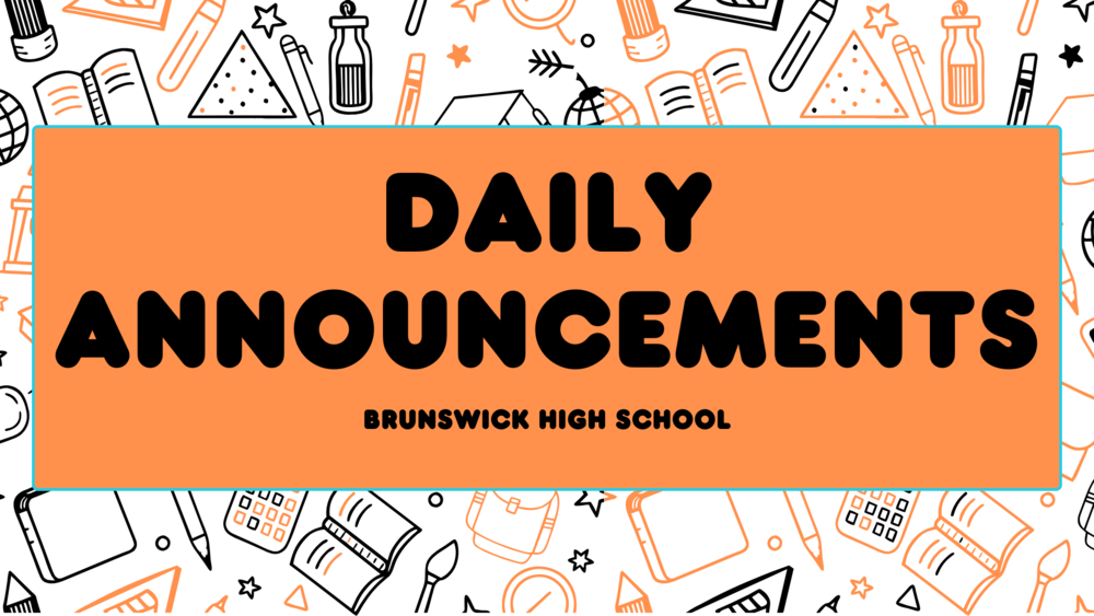 Announcements