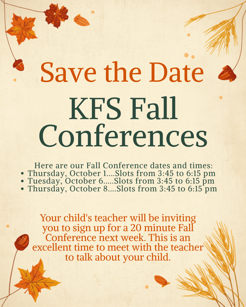 KFS Fall Conferences
