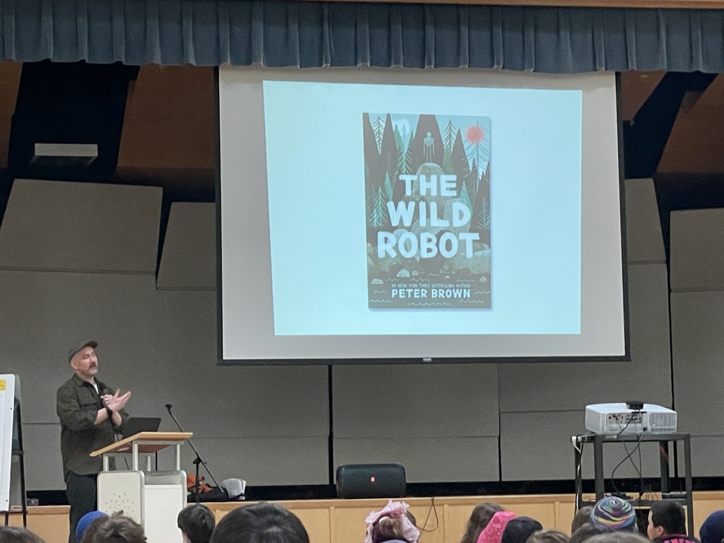 author Peter Brown speaking