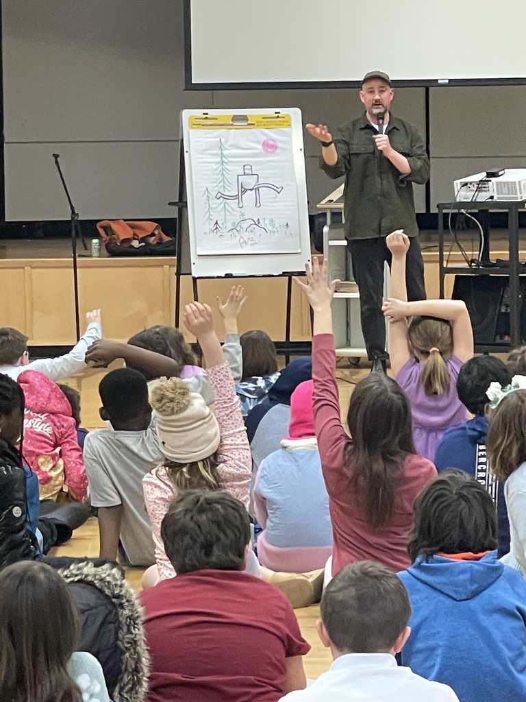 Students raising hands 