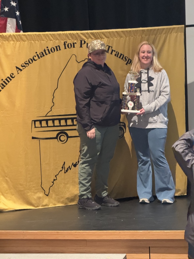 Abby Dailey receiving MAPT award.