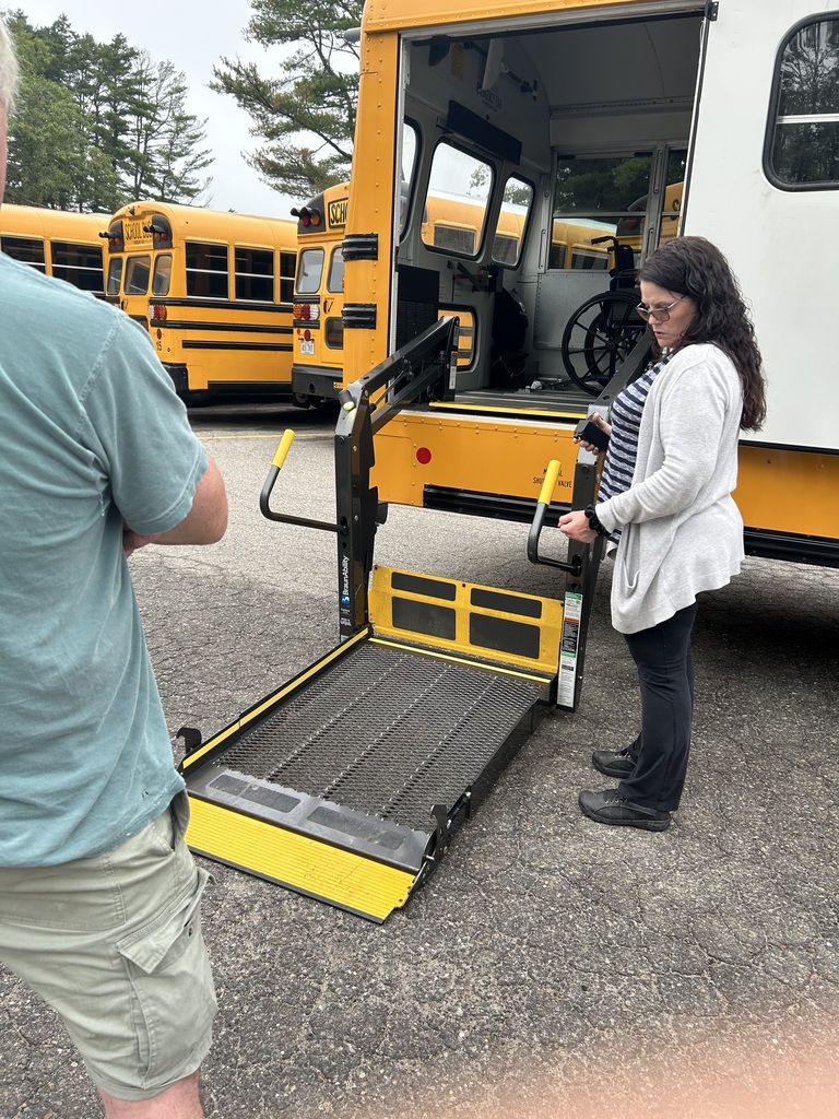 Bus Drivers Receiving Training