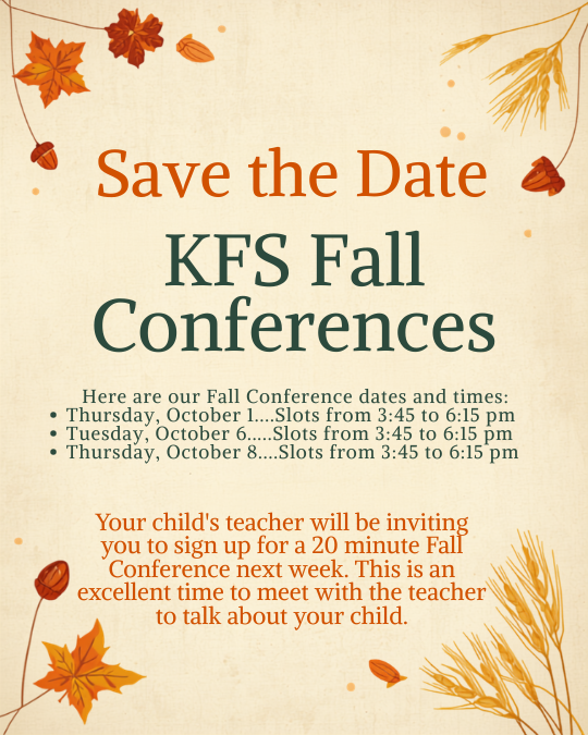 KFS Fall Conferences