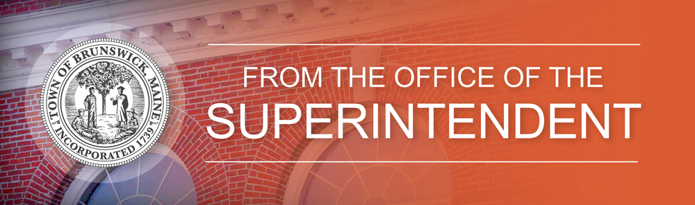 From the office of the Superintendent Banner