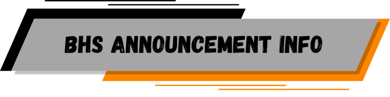 announcements