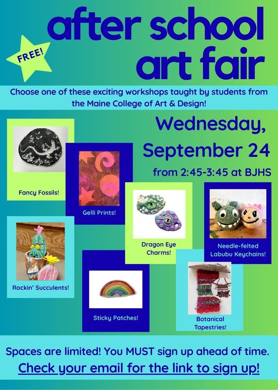 Art Fair flyer