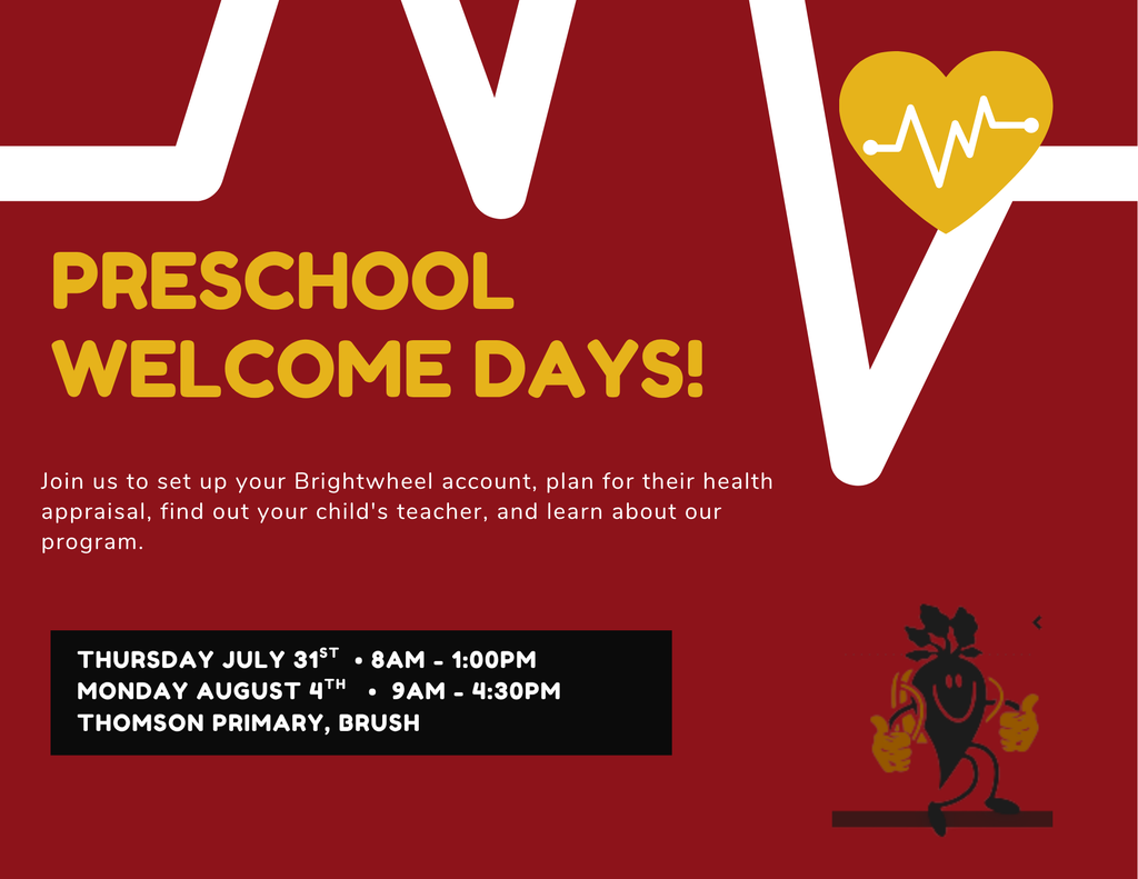 preschool welcome days