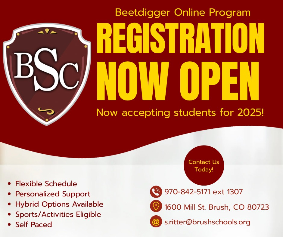 Beetdigger Online Program flyer about registration