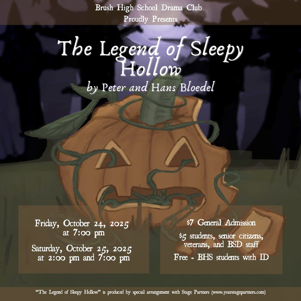 BHS Drama Club presenting The Legend of Sleepy Hallow
