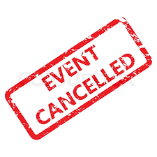 Event Cancelled
