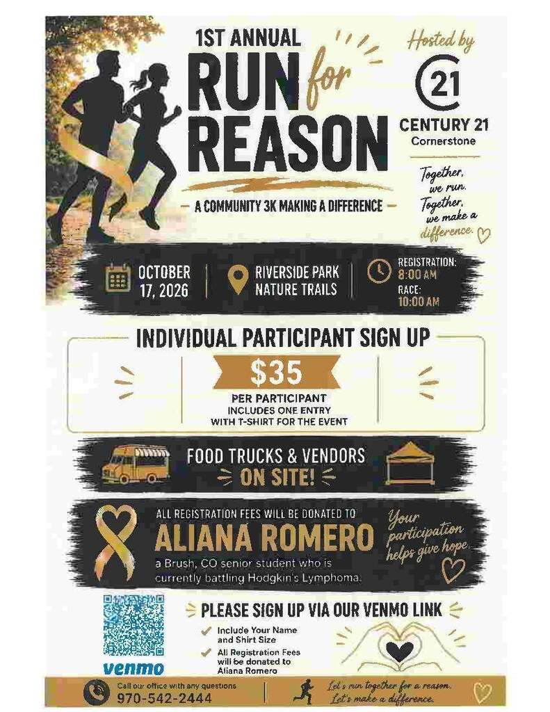 Run for Reason Flyer