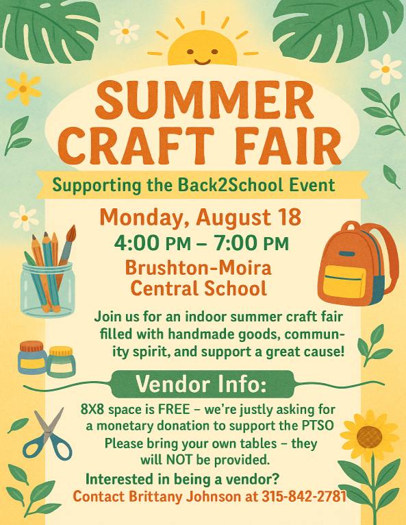 Back2School Event - Craft Fair