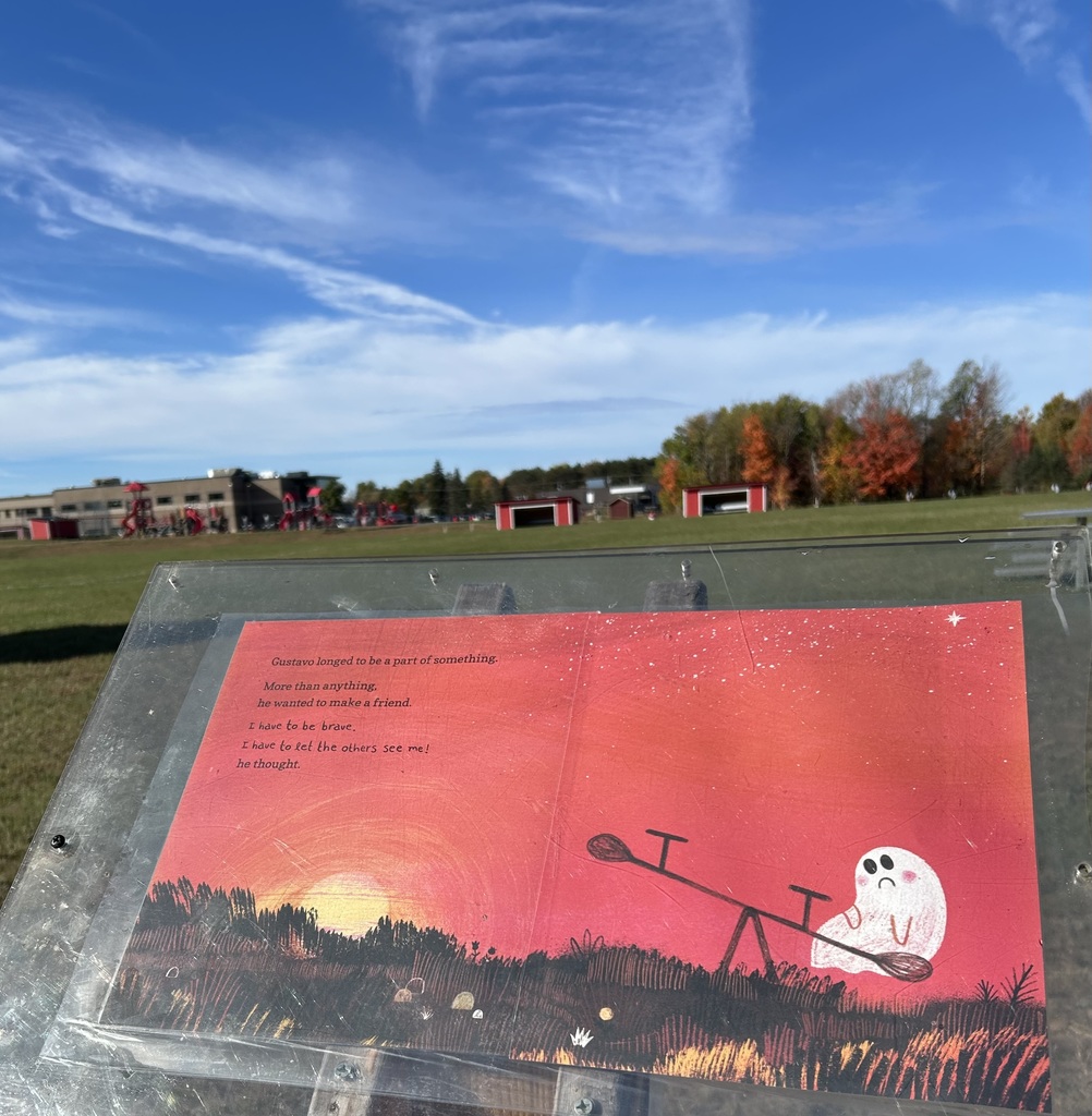 Page From Gustavo The Shy Ghost