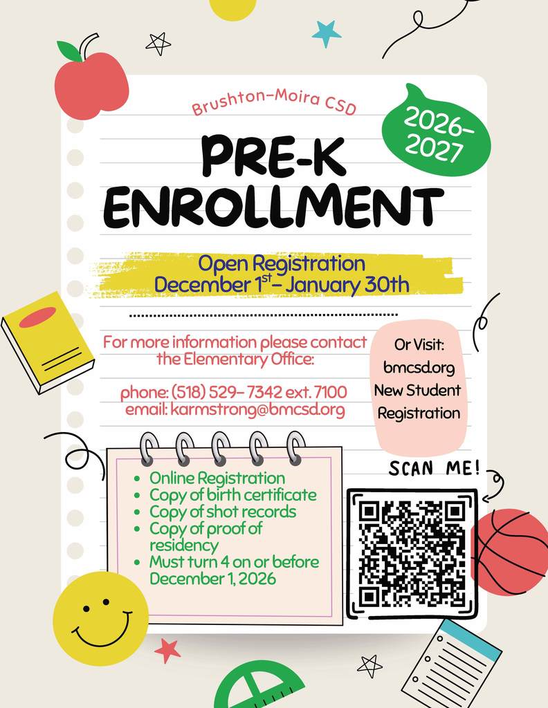 PK Enrollment 2026-2