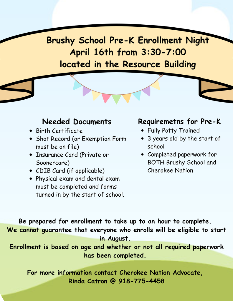 prek enrollment