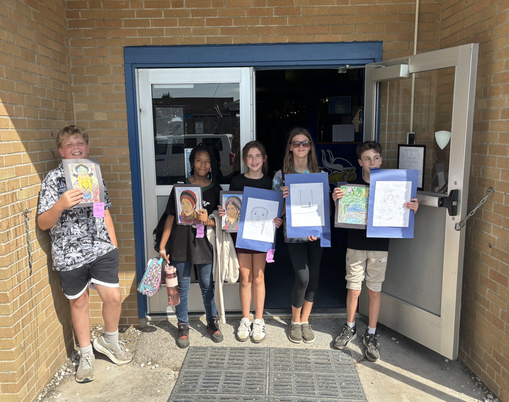 Calhoun County Fair Education  - Brussels Jr. High Students