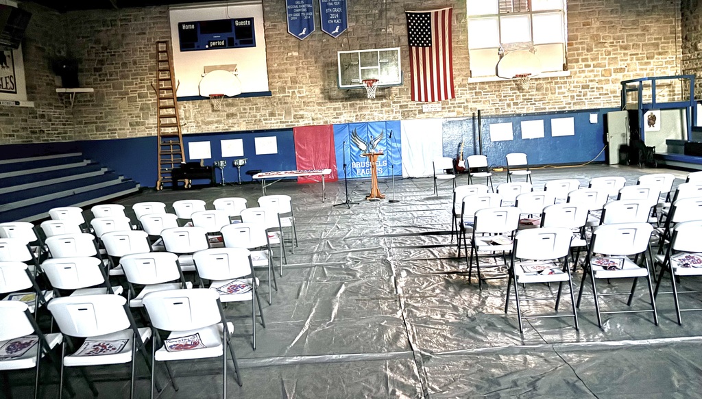 Brussels High School Gym