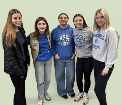 Girl Scouts and Leila - Leadership 