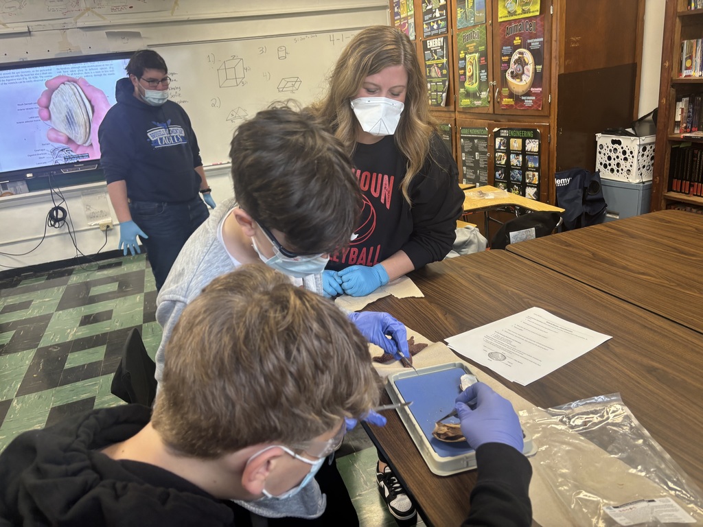 Students - Junior High Science Class