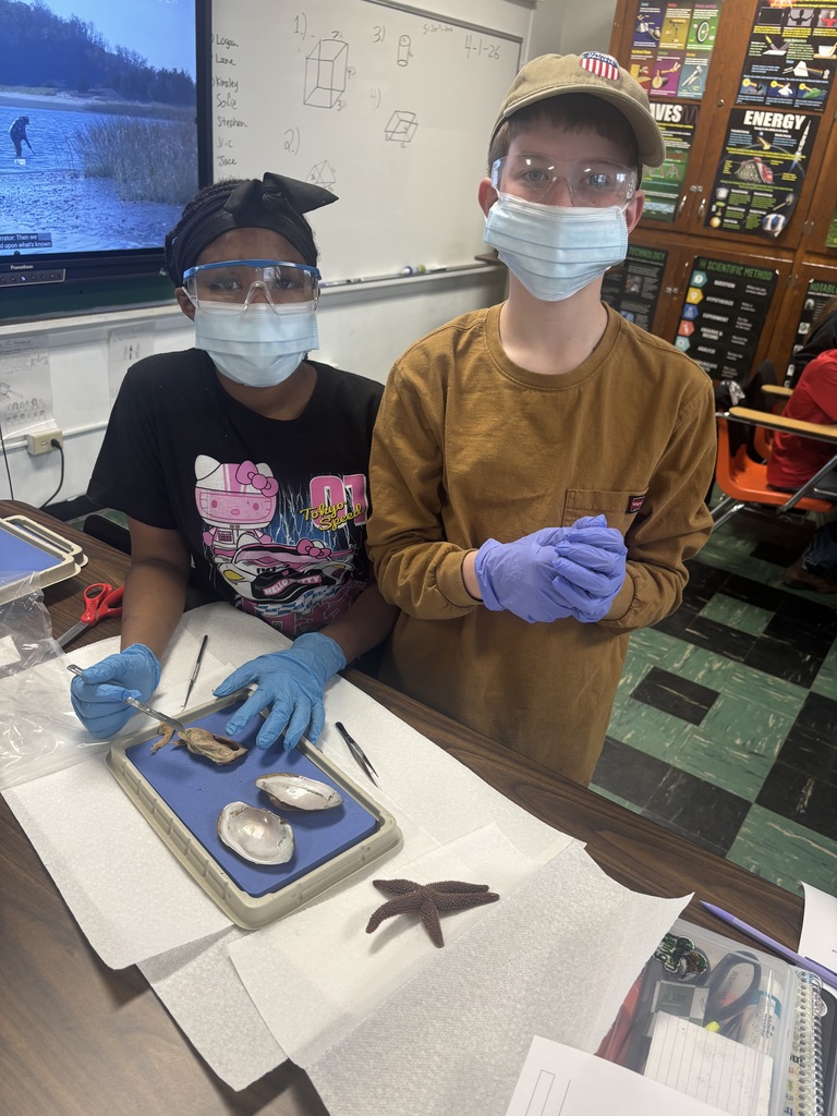 Students - Junior High Science Class