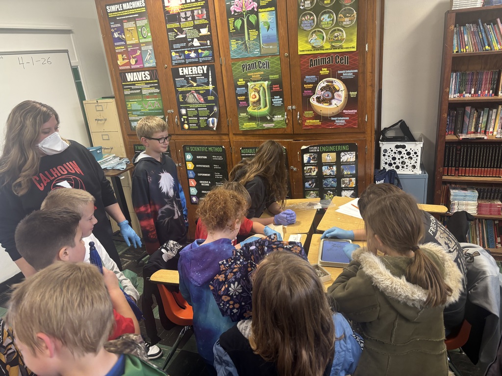 Students - Junior High Science Class