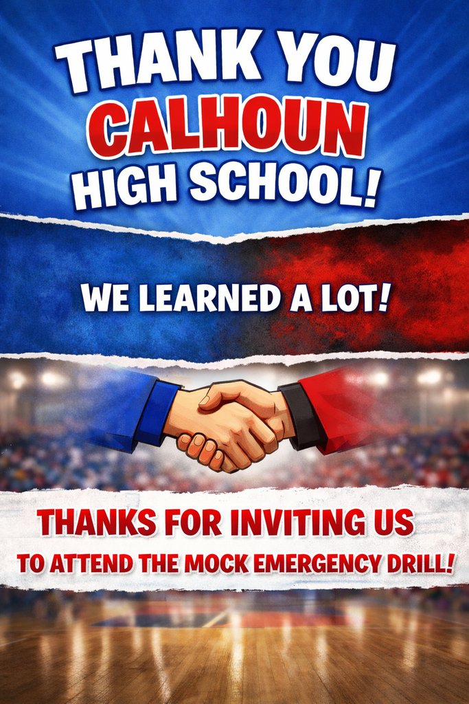 Thank you, Calhoun High School.