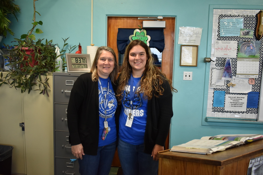 Teacher for a day with Mrs. Kiel and Miss Mady! 