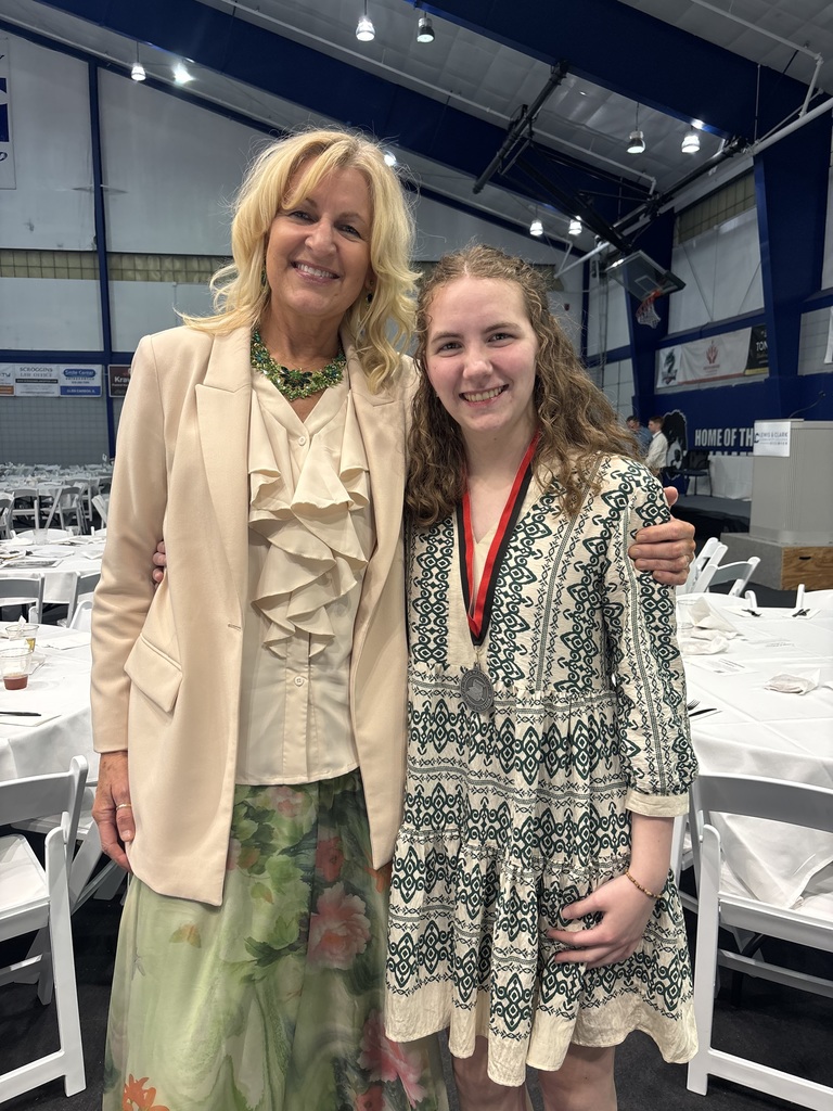 Dr. Hopkins and Hannah Klaas