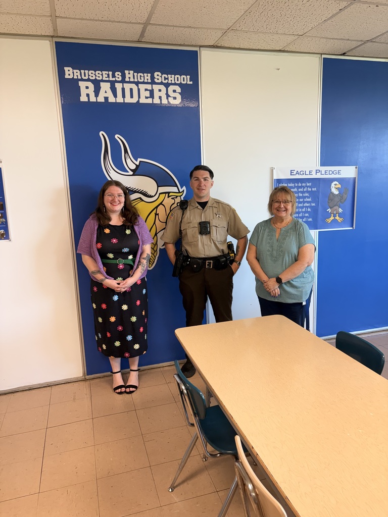 Yvonne and Hallie - Administrators Professionals Day with Deputy McCall 