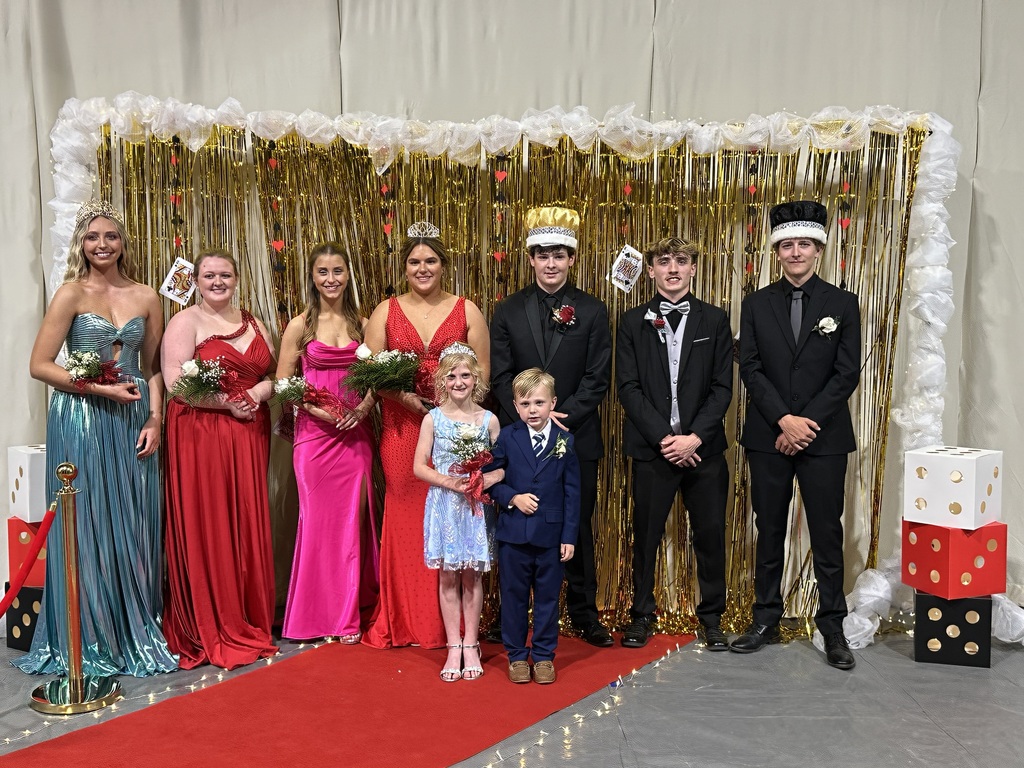 Prom Court 2026 - Congrats to Mady and Augie