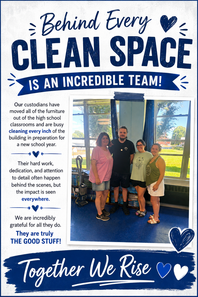 Our Rockstar Custodial Staff 💙