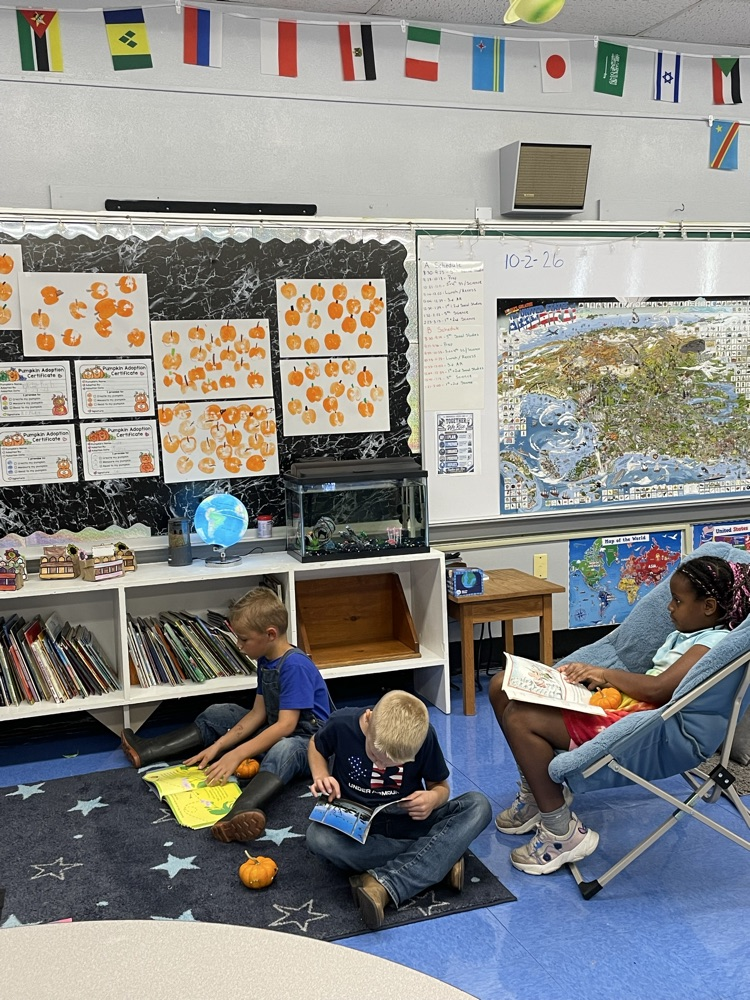 Pumpkin Reading