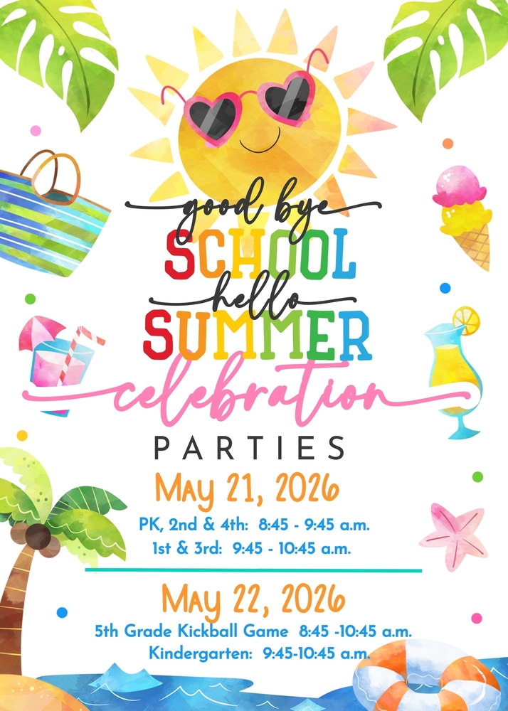 EOY Party Schedule