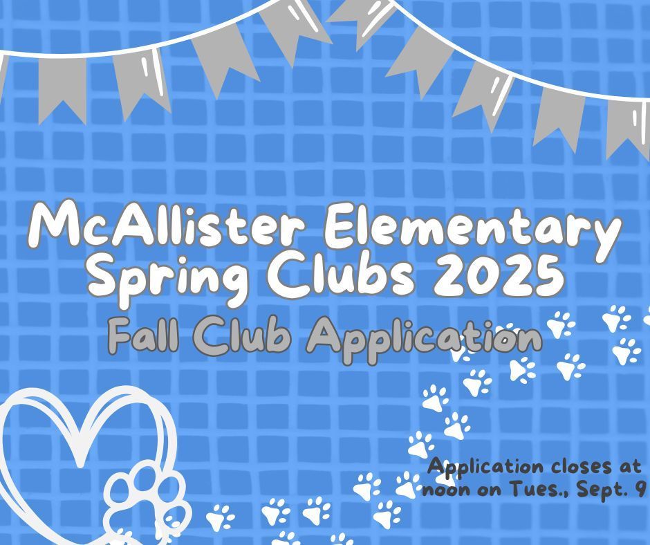 Fall Club Application
