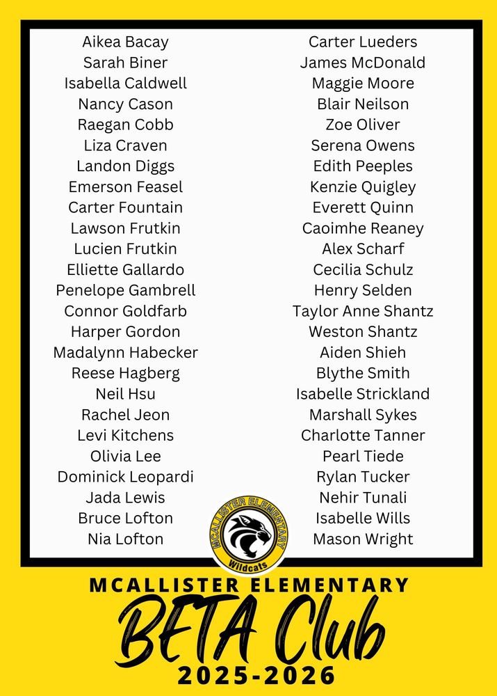 MES BETA Club