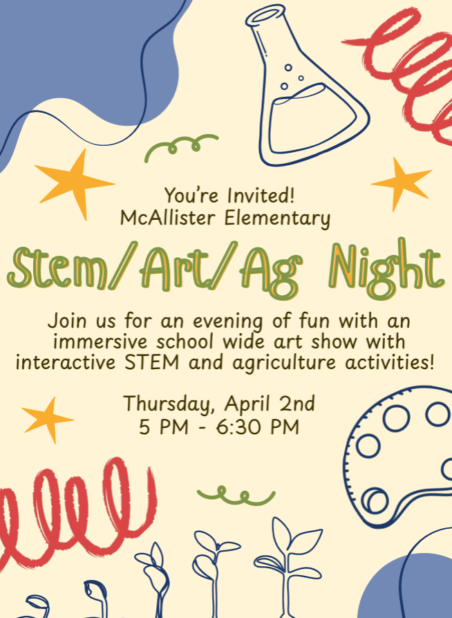 STEM, Ag, Art Night