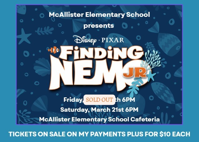 Finding Nemo Jr. Tickets