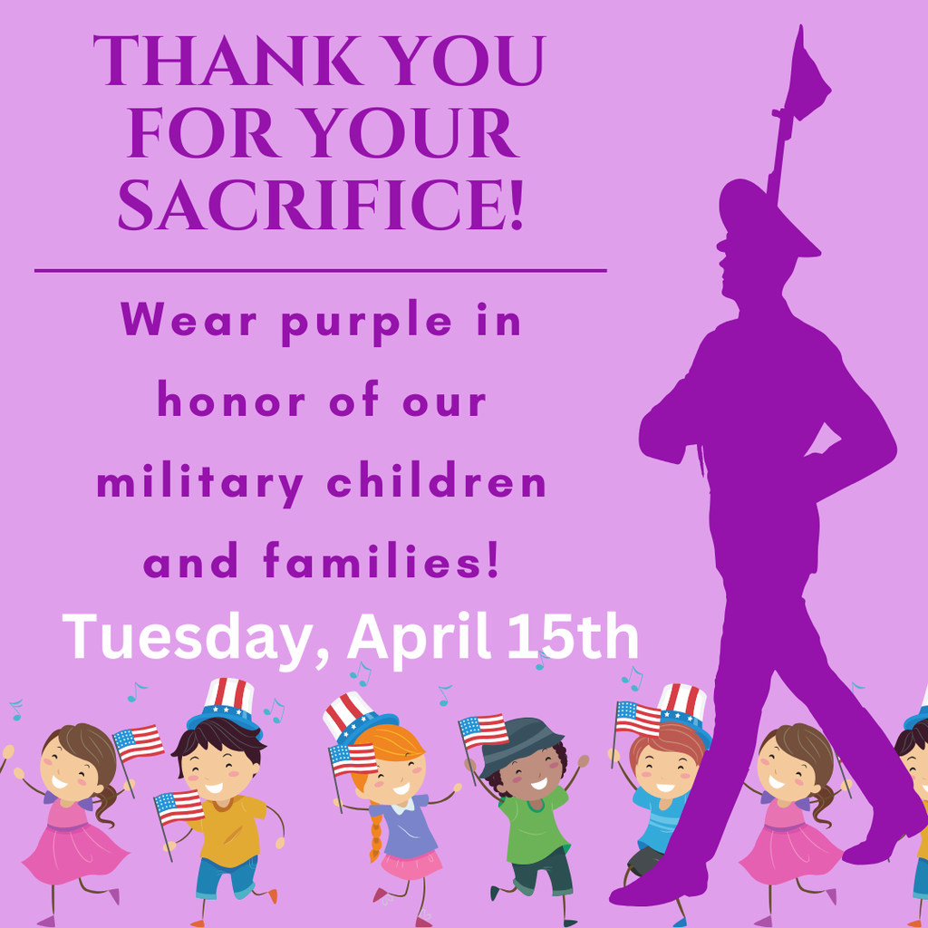 Purple Up Day 4/15