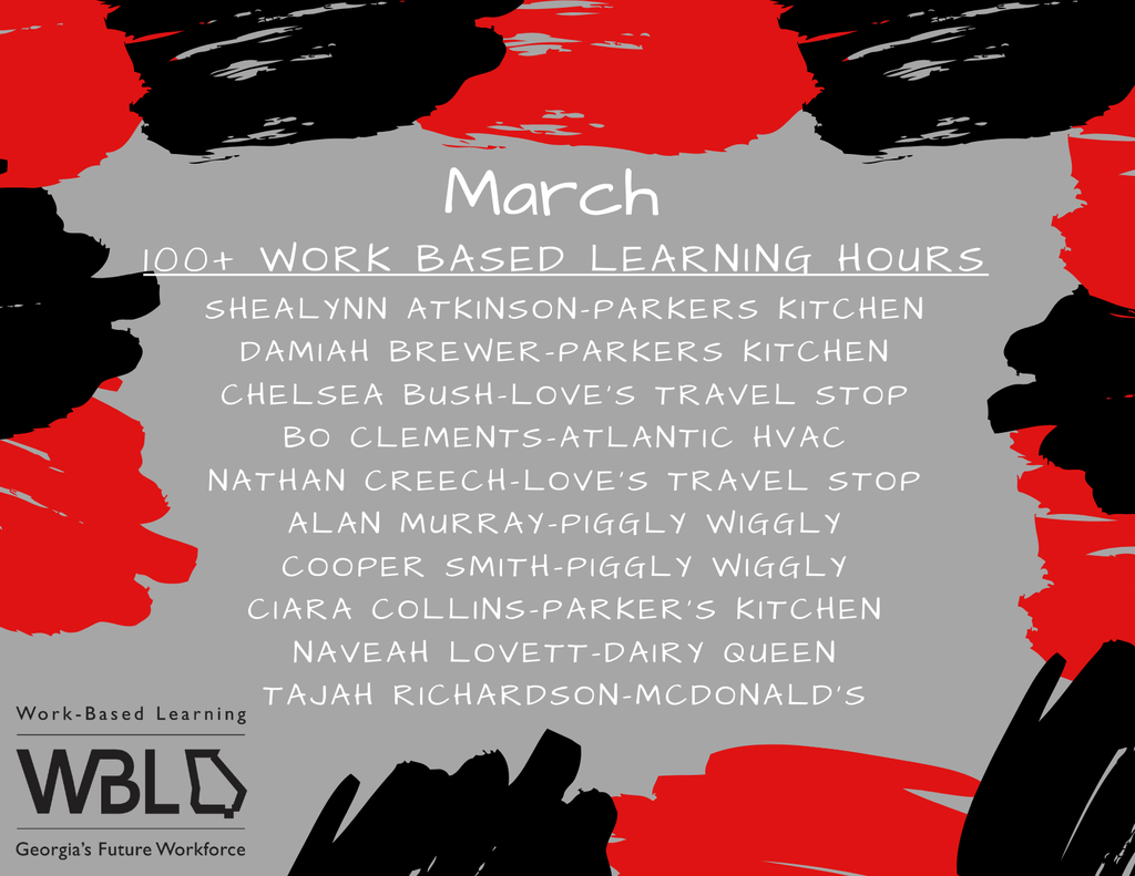 March WBL hours