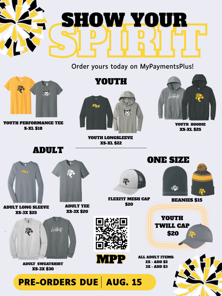 Spiritwear Sale Flyer