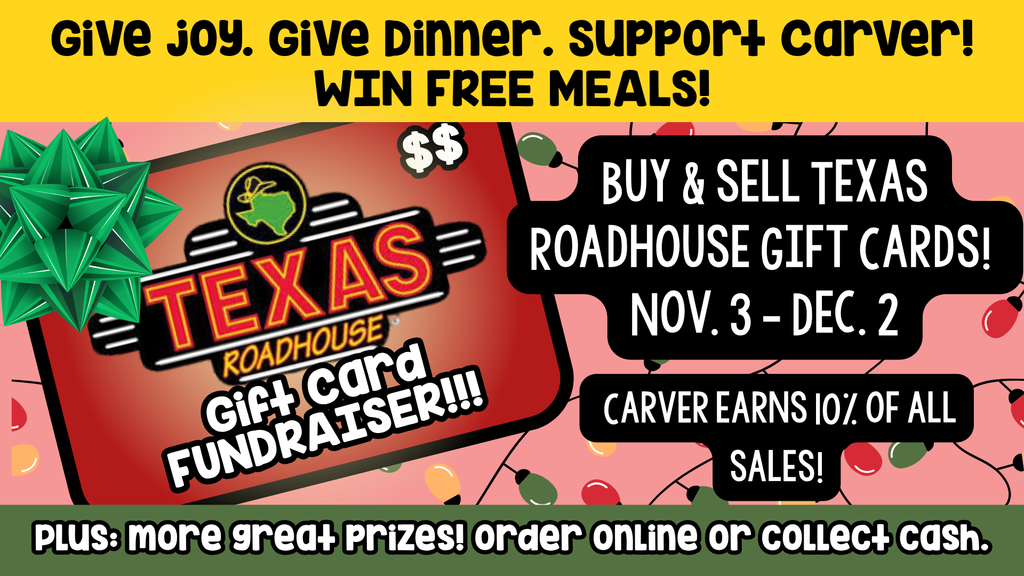 Give Joy. Give Dinner. Support Carver! WIN FREE MEALS!