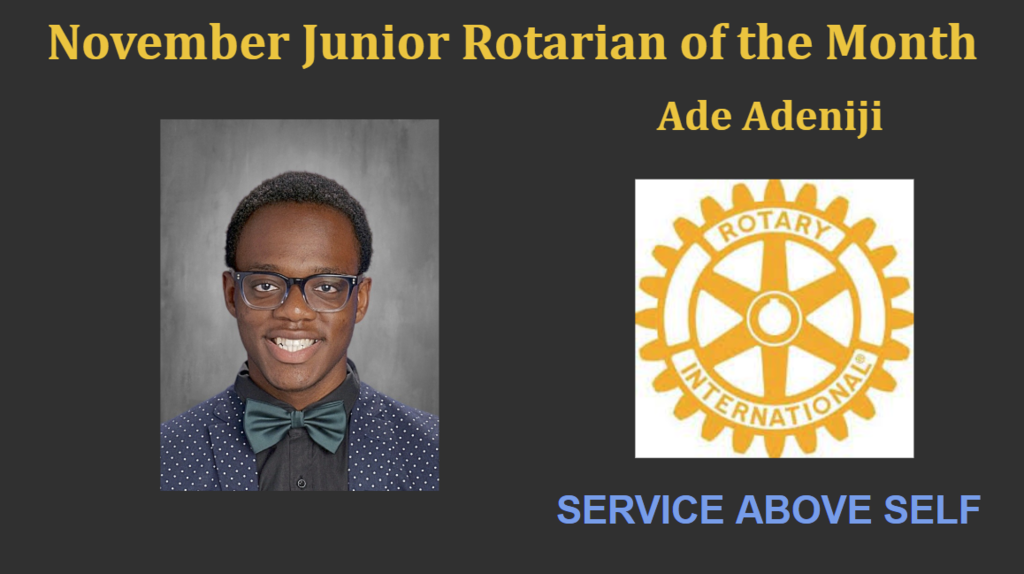 Junior Rotarian of the Month