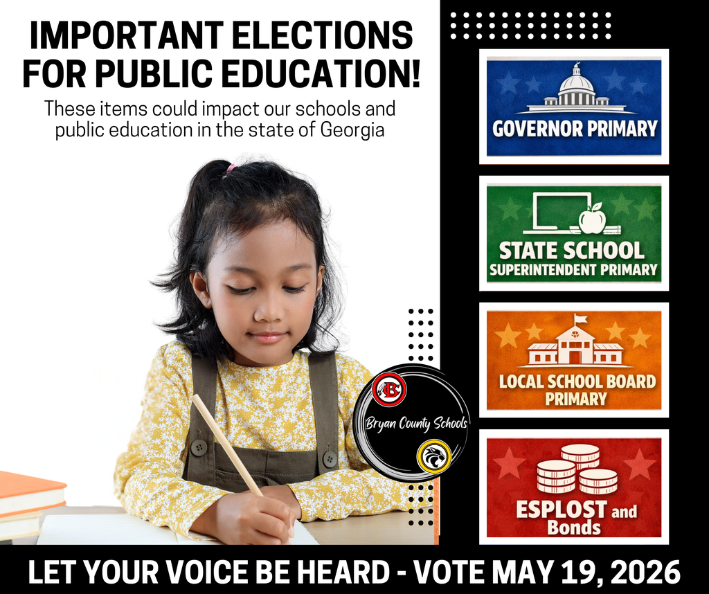 Important Elections for Public Education - May 19, 2026