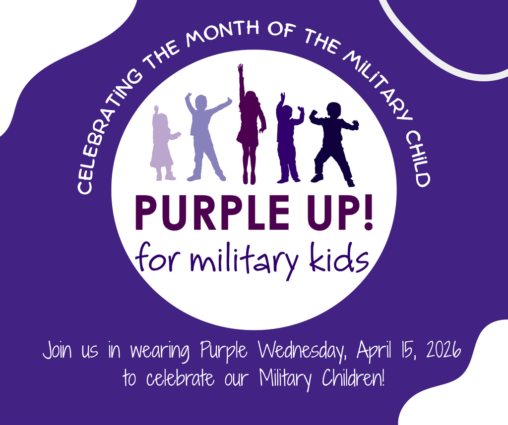 Purple Up - April 15th for Military Children