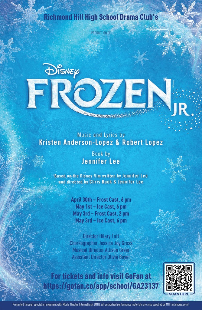 RHHS Frozen Jr. 