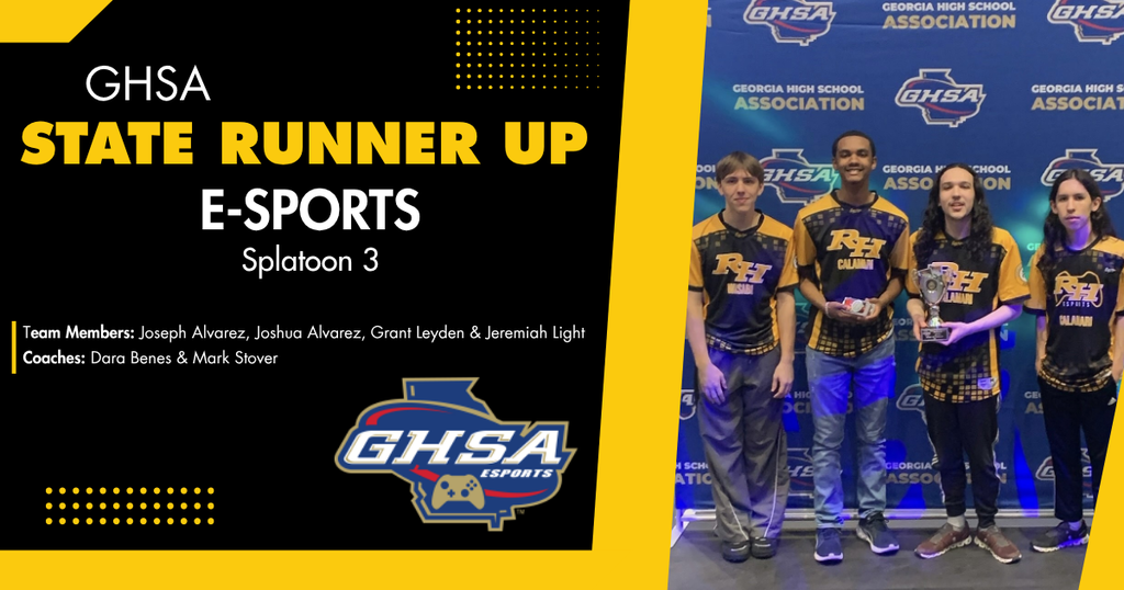 Picture of E-Sports Runner Up Team from RHHS - Calamari 