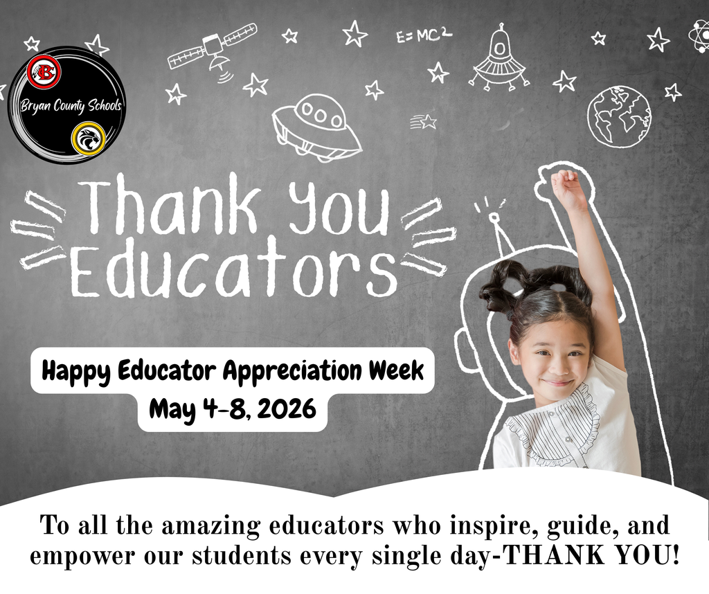 Thank you Educators - Educator Appreciation Week May 4-8, 2026