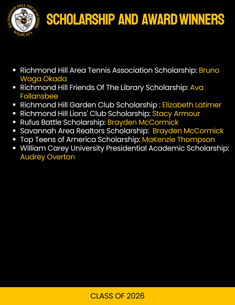 2026 Scholarships