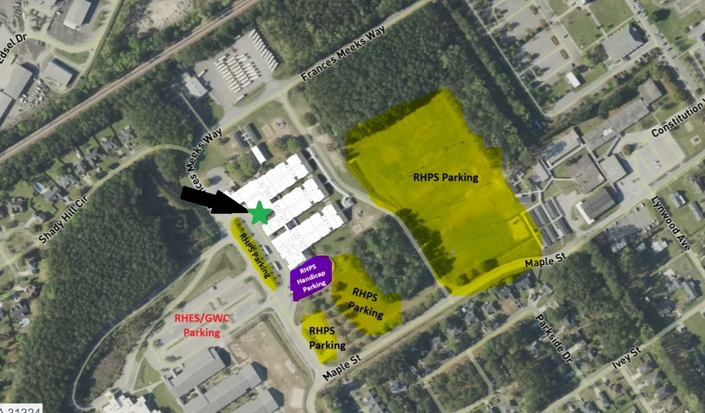 RHPS Parking Map
