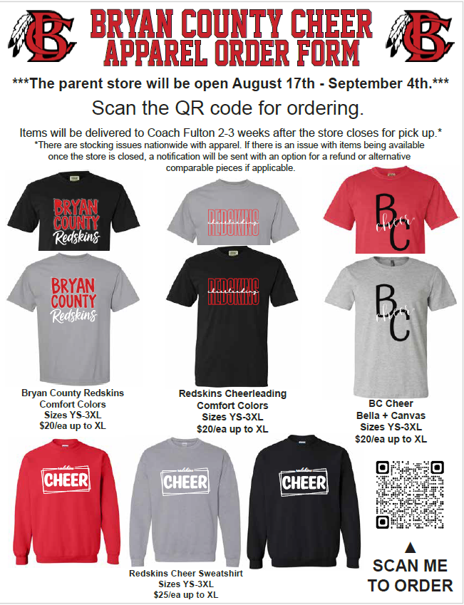 cheer shirts form